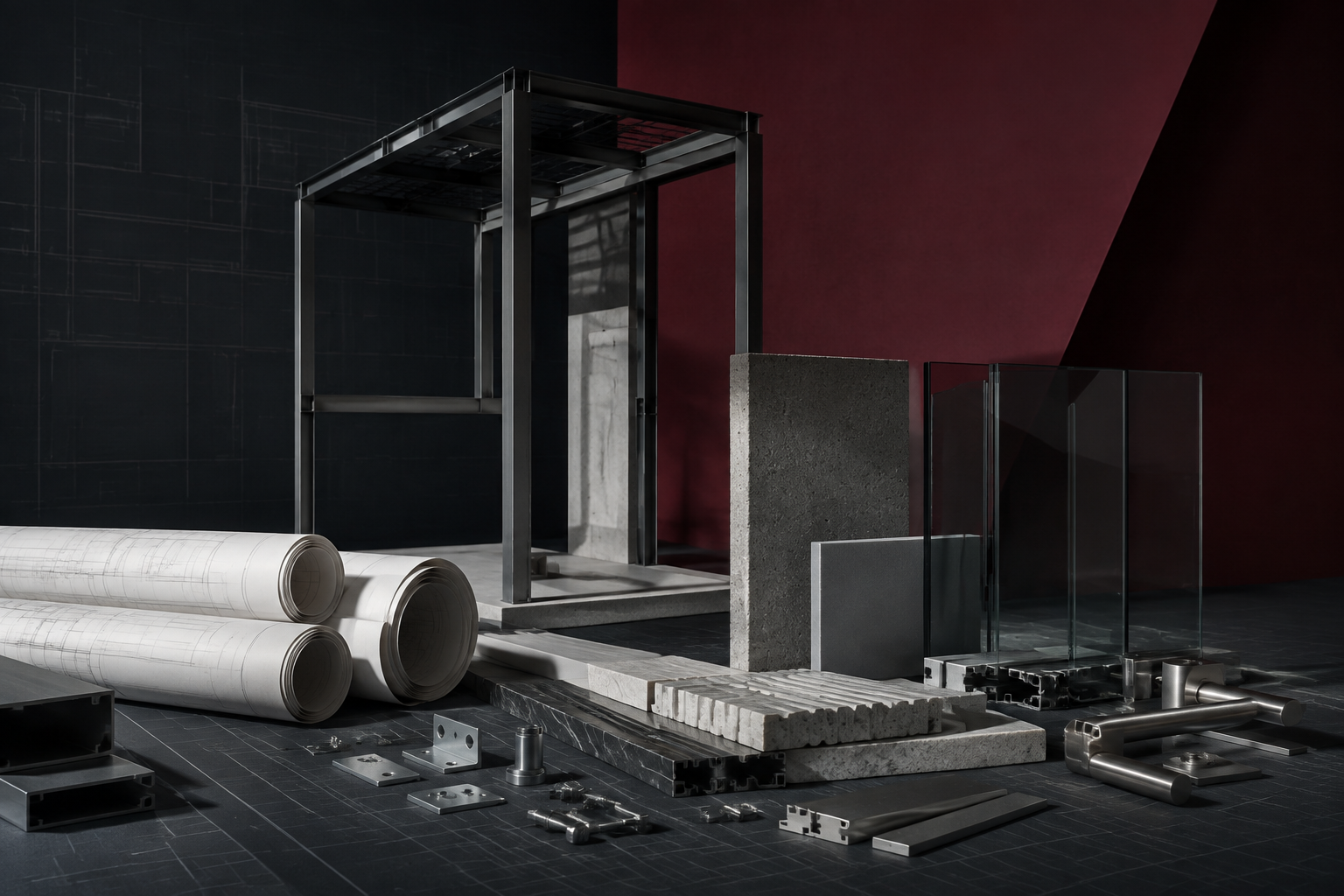 Materiales para construcción y adecuaciones industriales